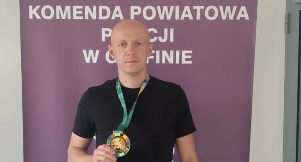 Młodszemu aspirantowi Sikorze nie ucieknie żaden przestępca!