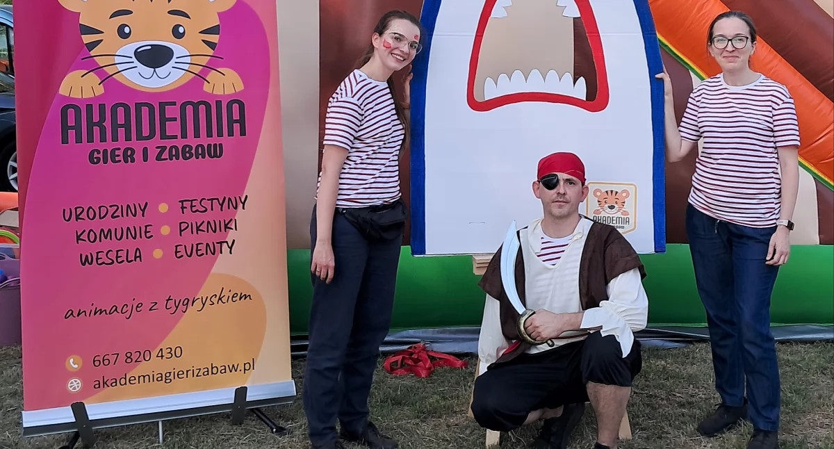 Żabnickie Lato z Rybką z Akademią Gier i Zabaw