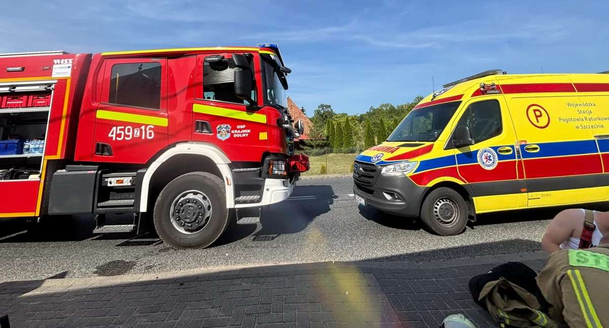 Kolejny wypadek z udziałem motocyklisty