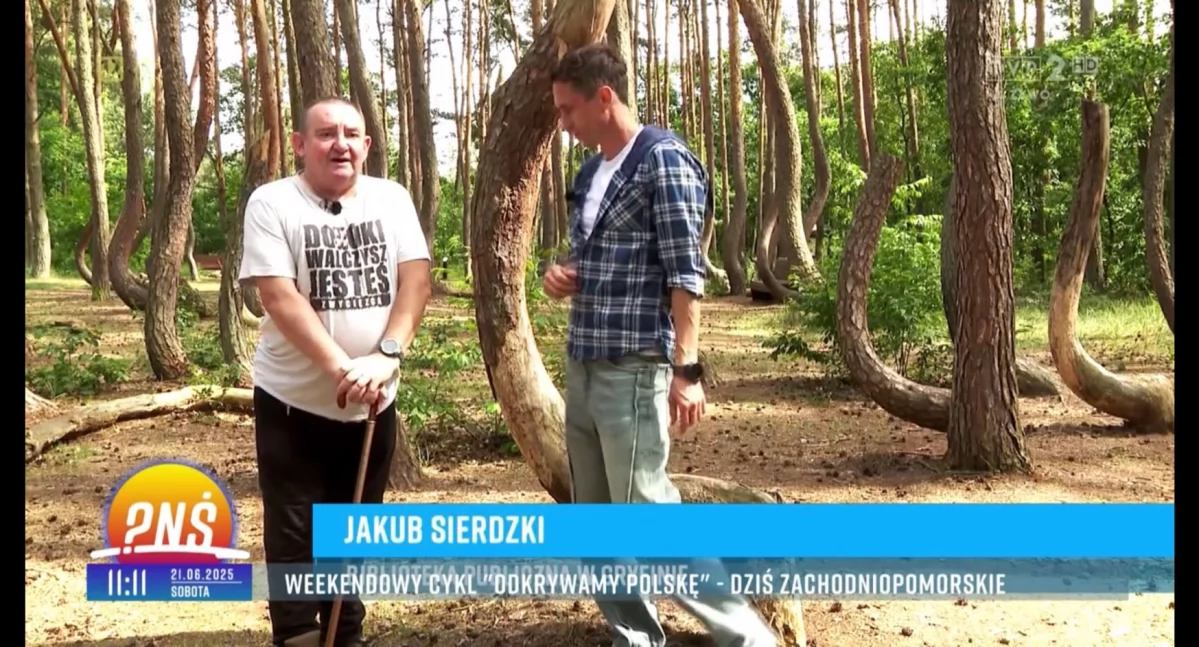 Ekipa TVP (w likwidacji) odwiedziła gminę Gryfino