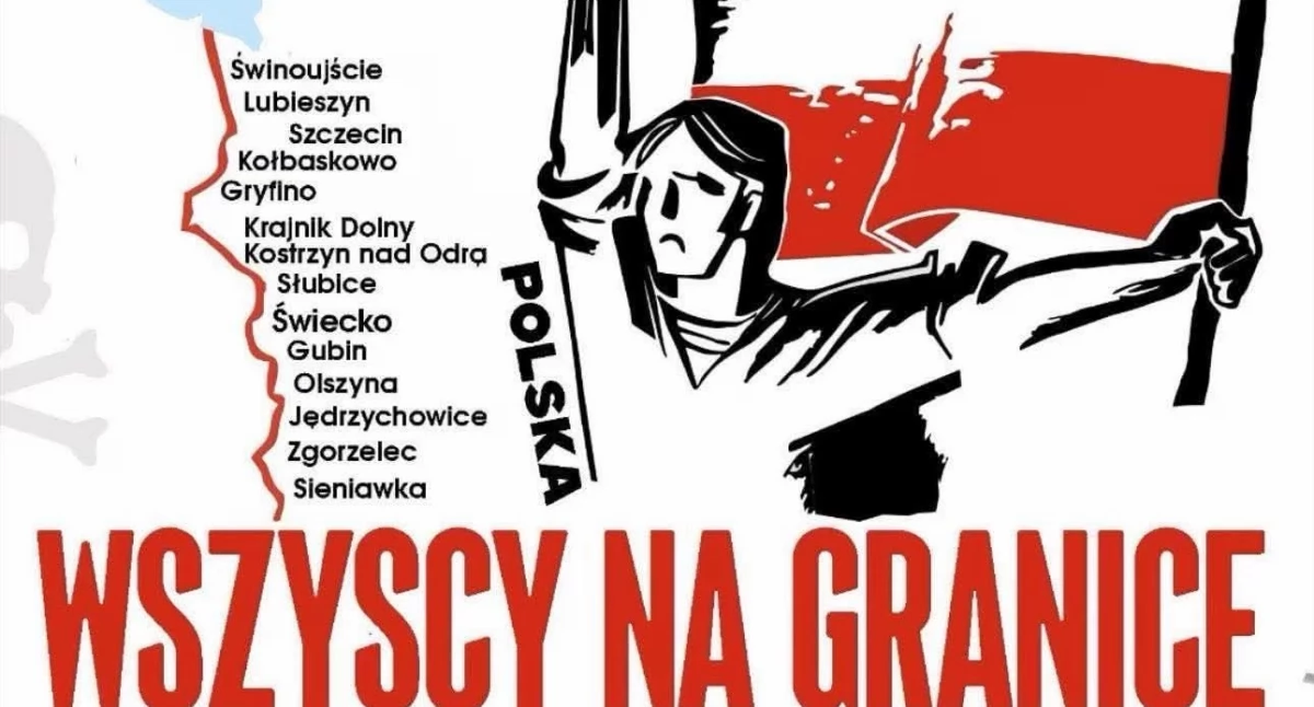 Placówka Gryfino organizuje akcję za mostem