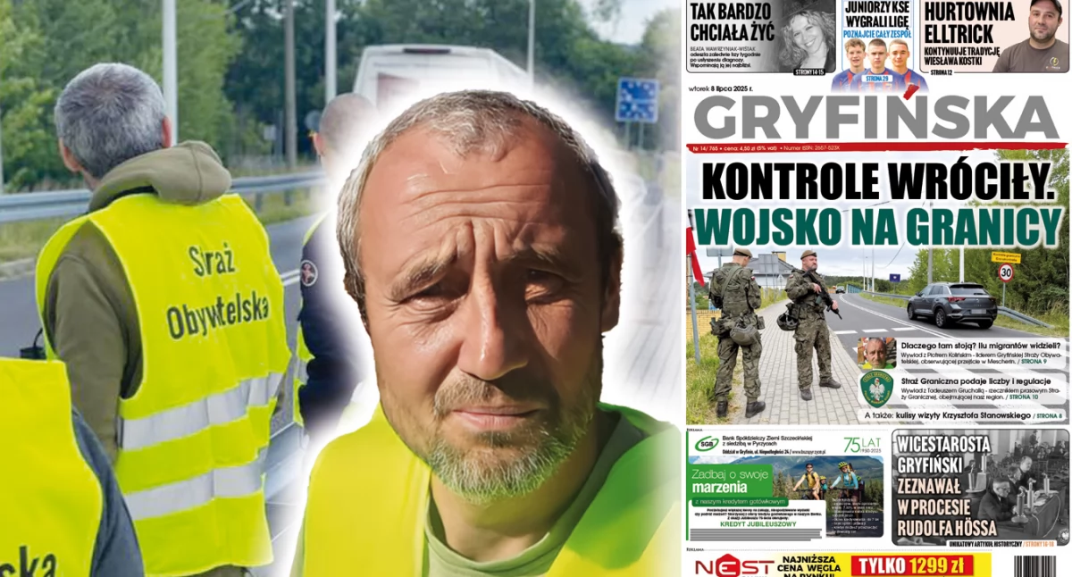 Dlaczego tam stoją? Ilu migrantów widzieli? Wywiad z założycielem Straży Obywatelskiej