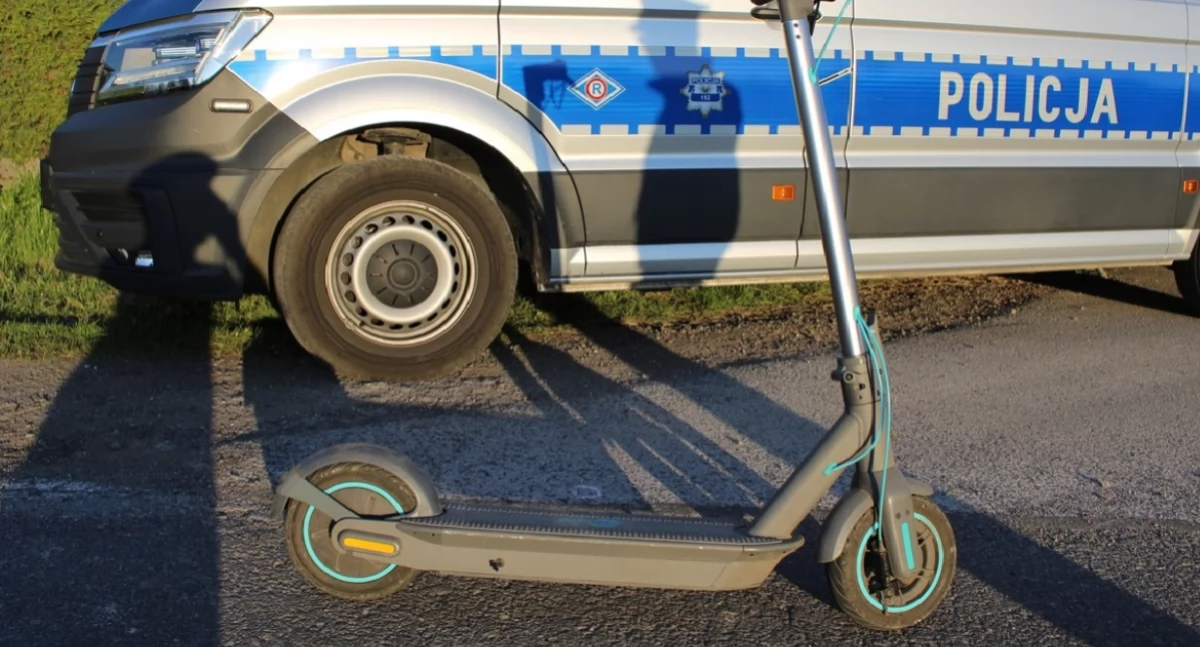 15-latek potrącił hulajnogą 12-latkę. Dziewczynka trafiła do szpitala