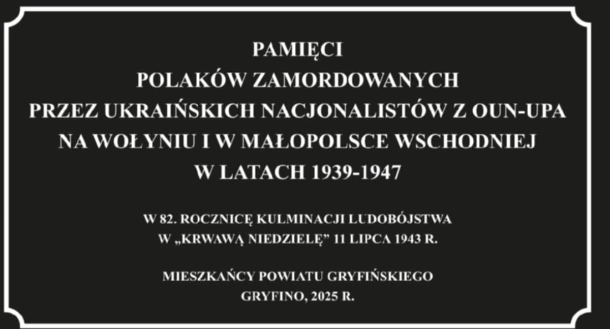 Zapraszają na 82. rocznicę ludobójstwa na Wołyniu i w Małopolsce Wschodniej
