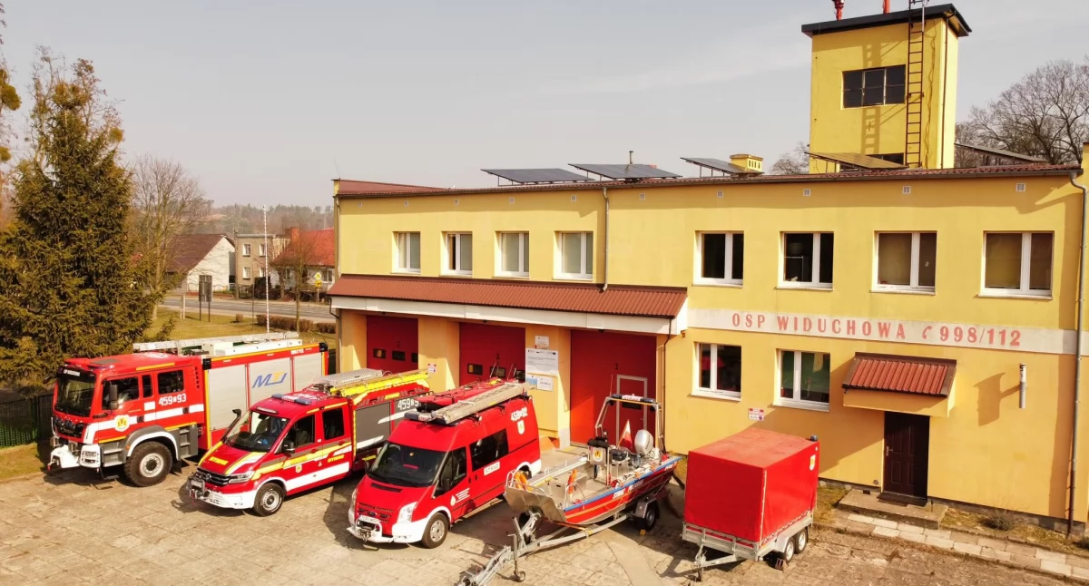 Są plany dotyczące rozbudowy remizy