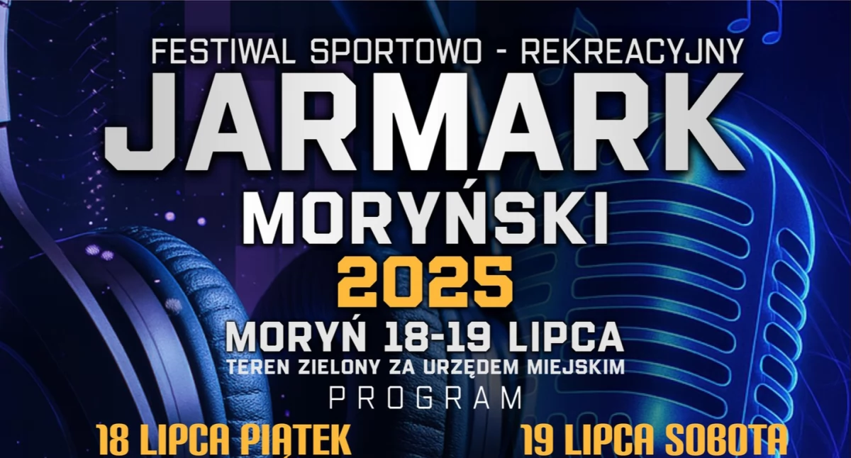 Moryń zaprasza na dwudniowy festiwal! Podajemy program i gwiazdy 
