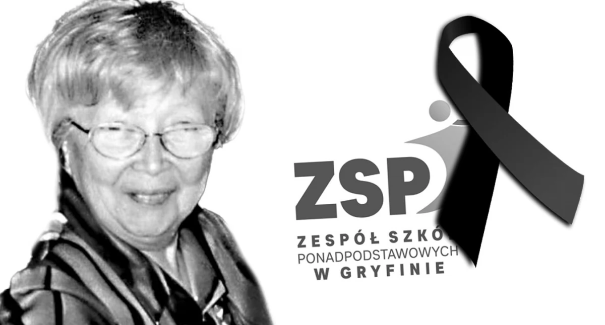 Nie żyje wieloletnia nauczycielka ZSP Gryfino, wicedyrektor Liceum Ekonomicznego