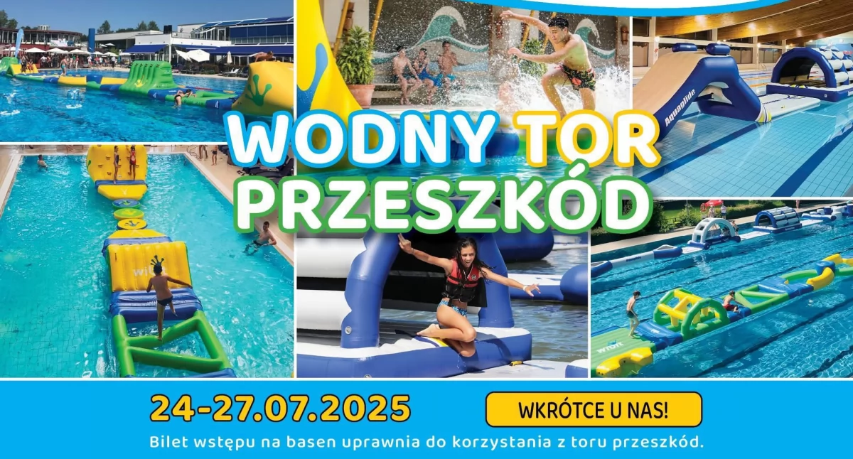 Laguna zaprasza na wodny tor przeszkód SplashZone