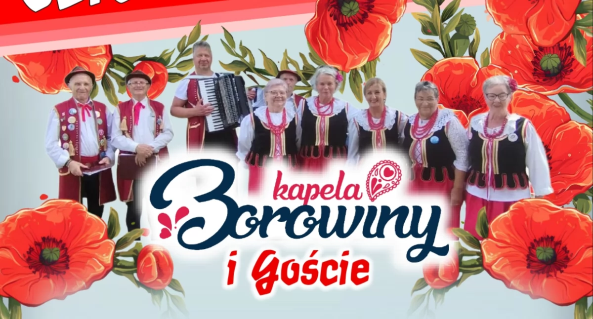 Wspólne biesiadowanie z kapelą Borowiny