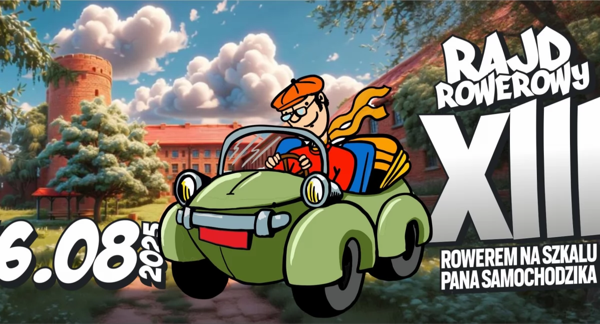Zapisz się na Rajd Rowerowy Na Szlaku Pana Samochodzika!