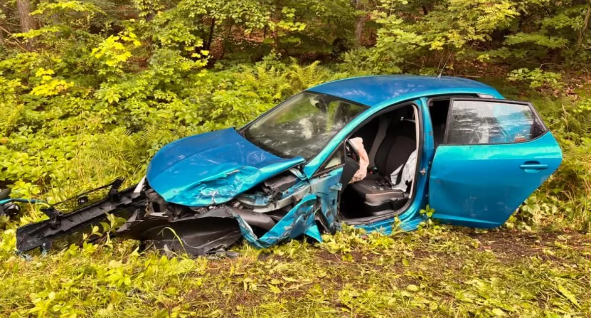 Kolizja drogowa na DK31. Są utrudnienia