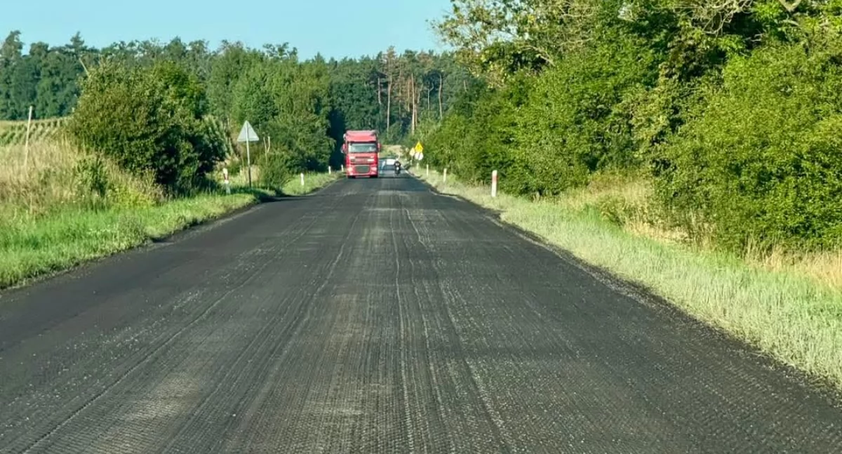 W końcu rozpoczął się wyczekiwany remont krajowej drogi