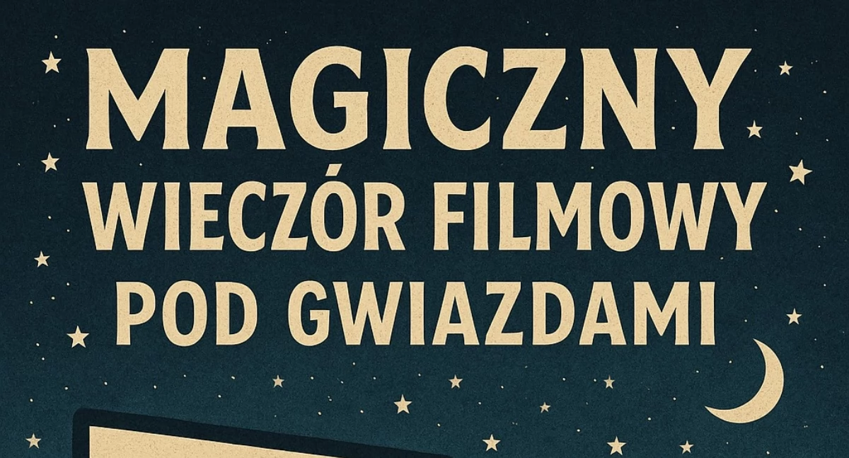 Magiczny wieczór filmowy przy nowej świetlicy wiejskiej