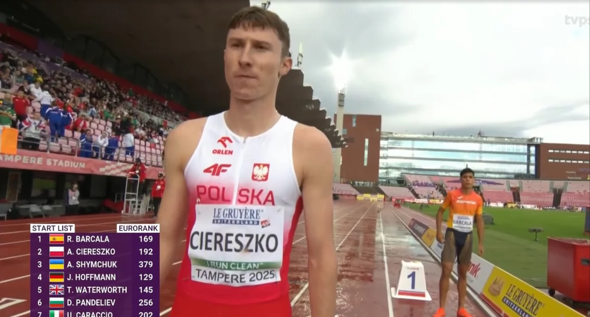 Alan Ciereszko wystartował w Mistrzostwach Europy