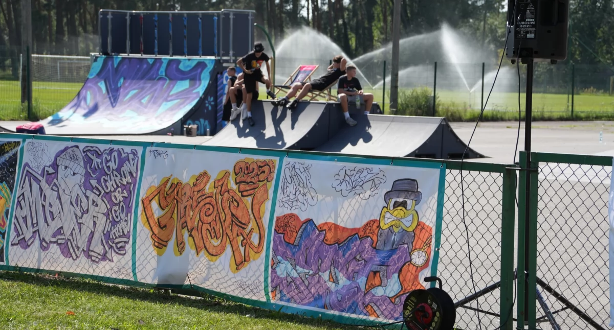 Gryfiński skatepark zmienił swoje oblicze [GALERIA]