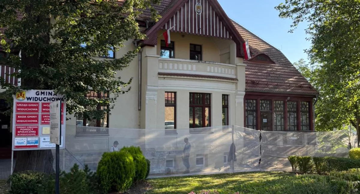 Remontują Urząd Gminy w Widuchowej