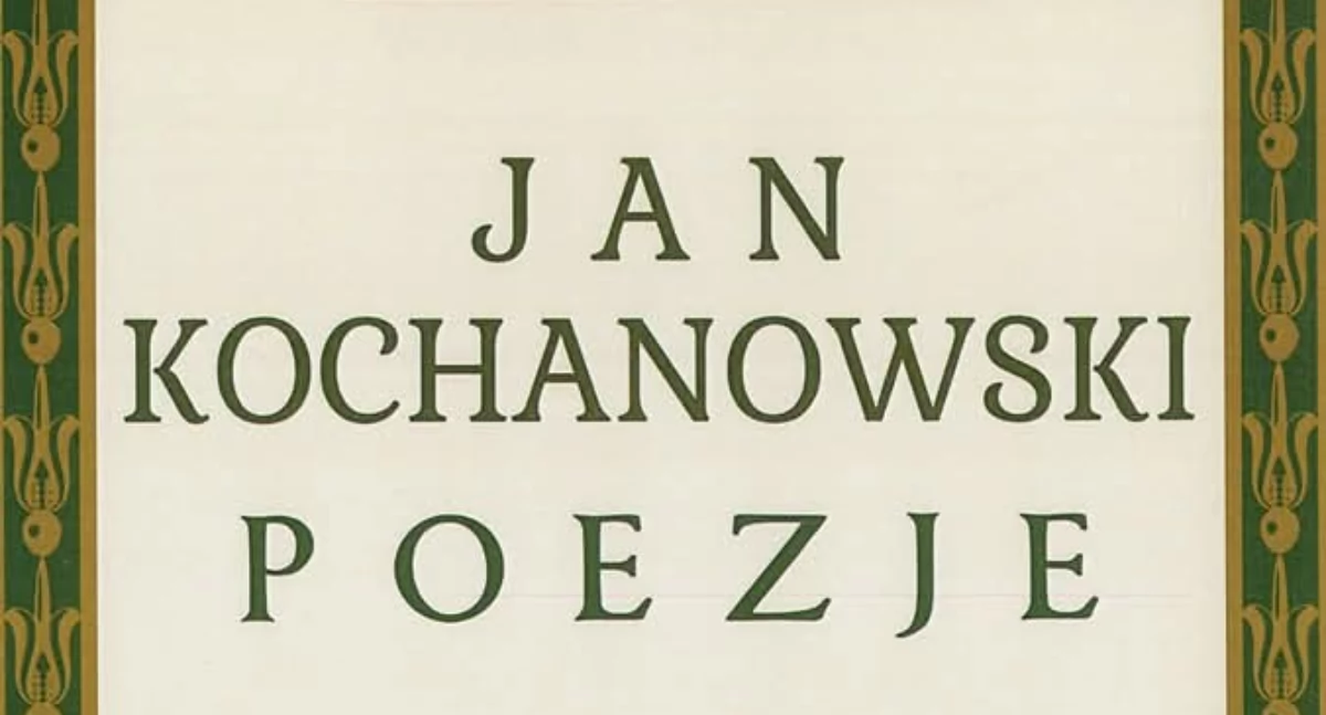 Narodowe czytanie poezji. Tym razem Kochanowski