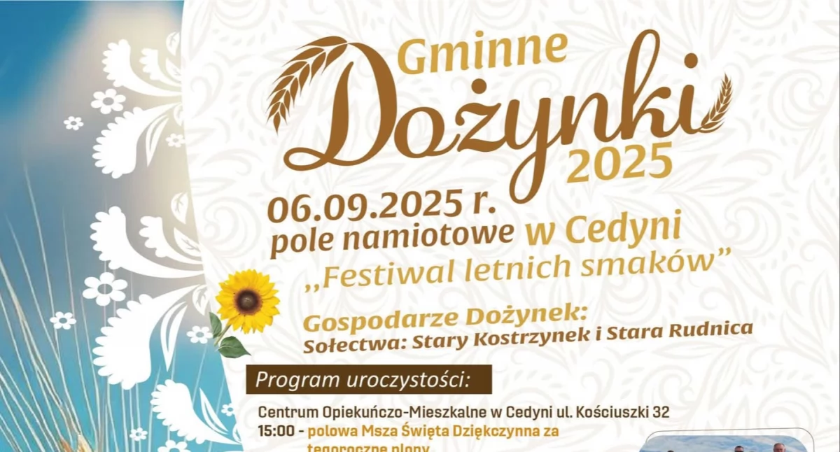 Takie atrakcje przygotowali organizatorzy Dni Cedyni 2025