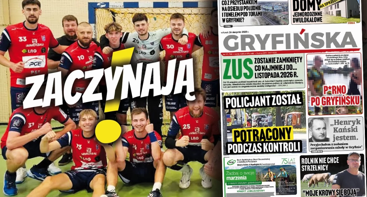 Szczypiorniści PGE KPR Gryfino zapraszają na dzisiejszy (29.08) sparing