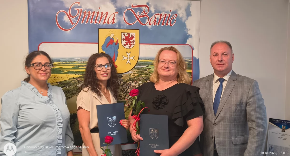 Dwie nauczycielki z gm. Banie z awansem zawodowym