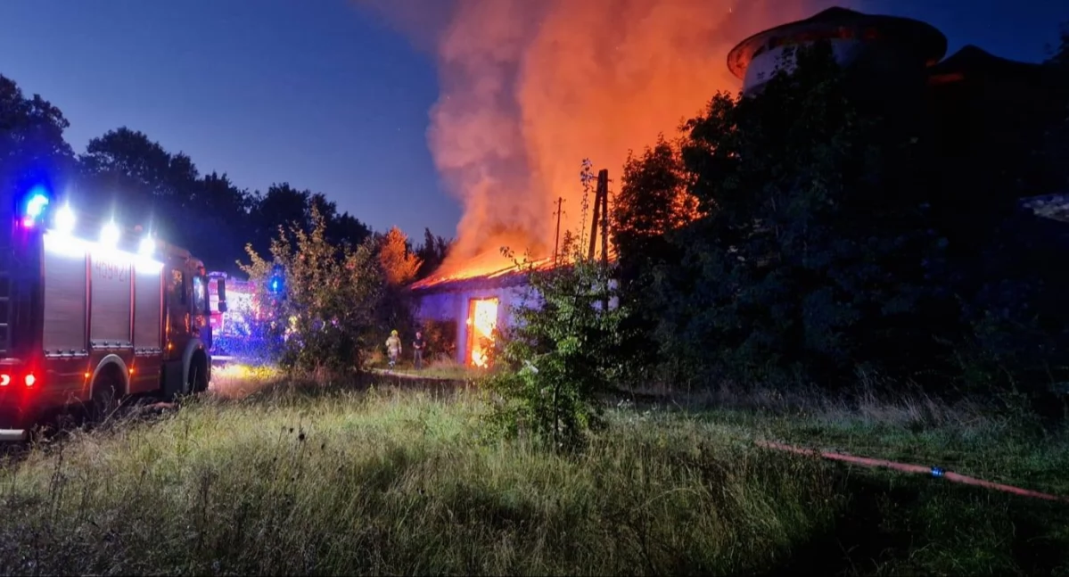 Między sobotą a niedzielą doszło do podpalenia