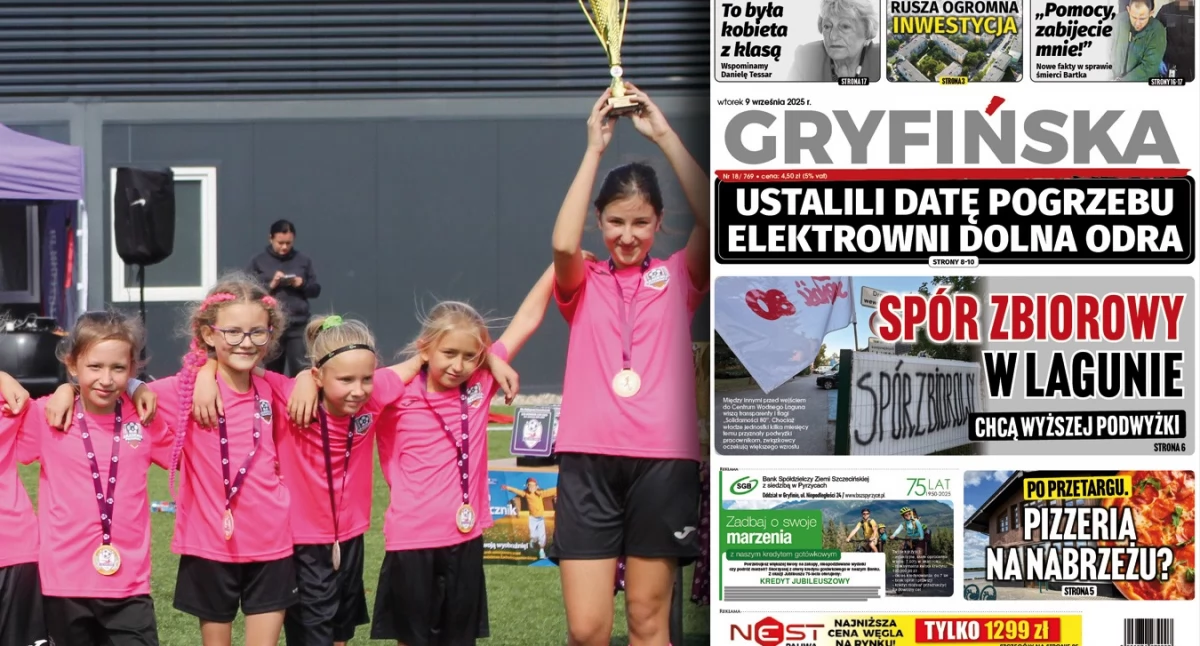 Gryfińskie dziewczynki też lubią futbol!