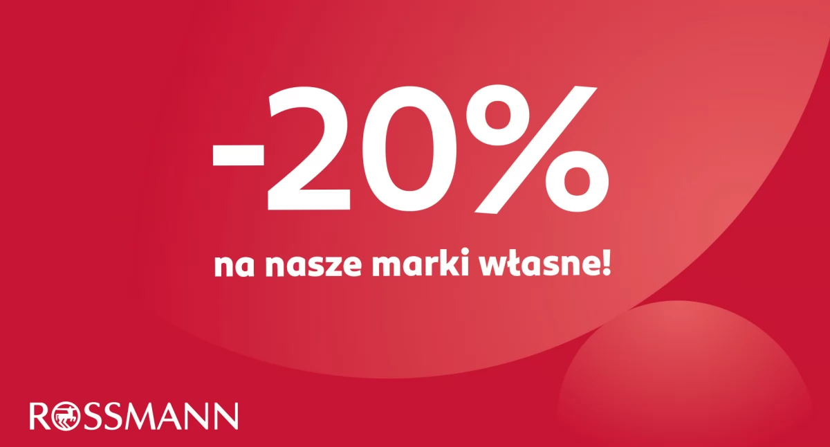 W Rossmannie -20% na wszystkie marki własne