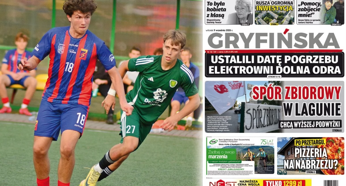 Juniorzy Energetyka Gryfino wiceliderem w najwyższej wojewódzkiej lidze!