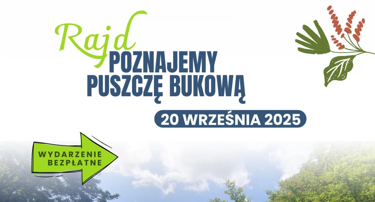 Rajd Poznajmy Puszczę Bukową już 20 września 