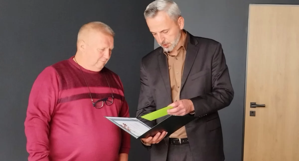Kolejny pracownik PUK przeszedł na emeryturę 