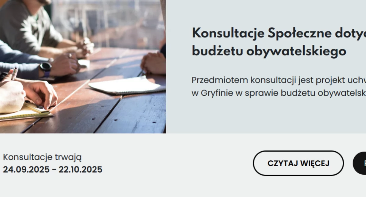 Wróci Gryfiński Budżet Obywatelski?