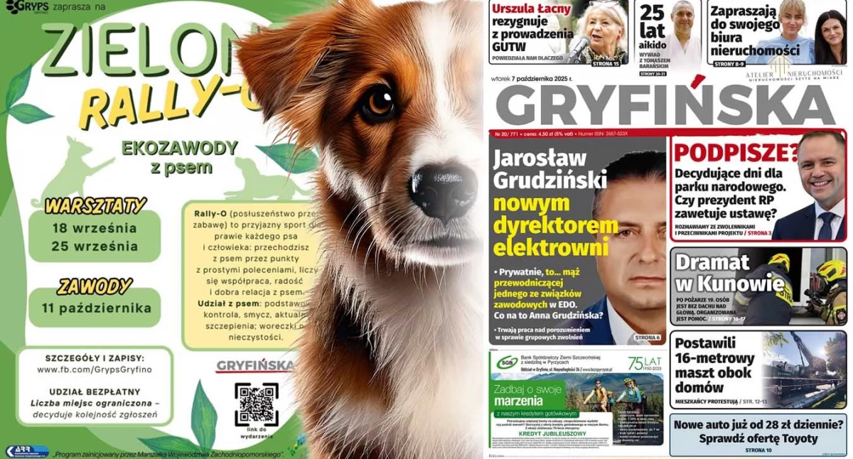 Zielone Rally-O. EkoZawody z psem w Gryfinie 