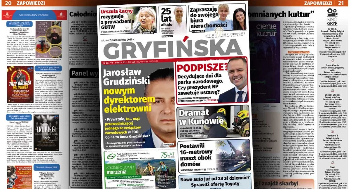 Co czeka nas w sobotę na terenie powiatu gryfińskiego? [ROZKŁAD JAZDY]