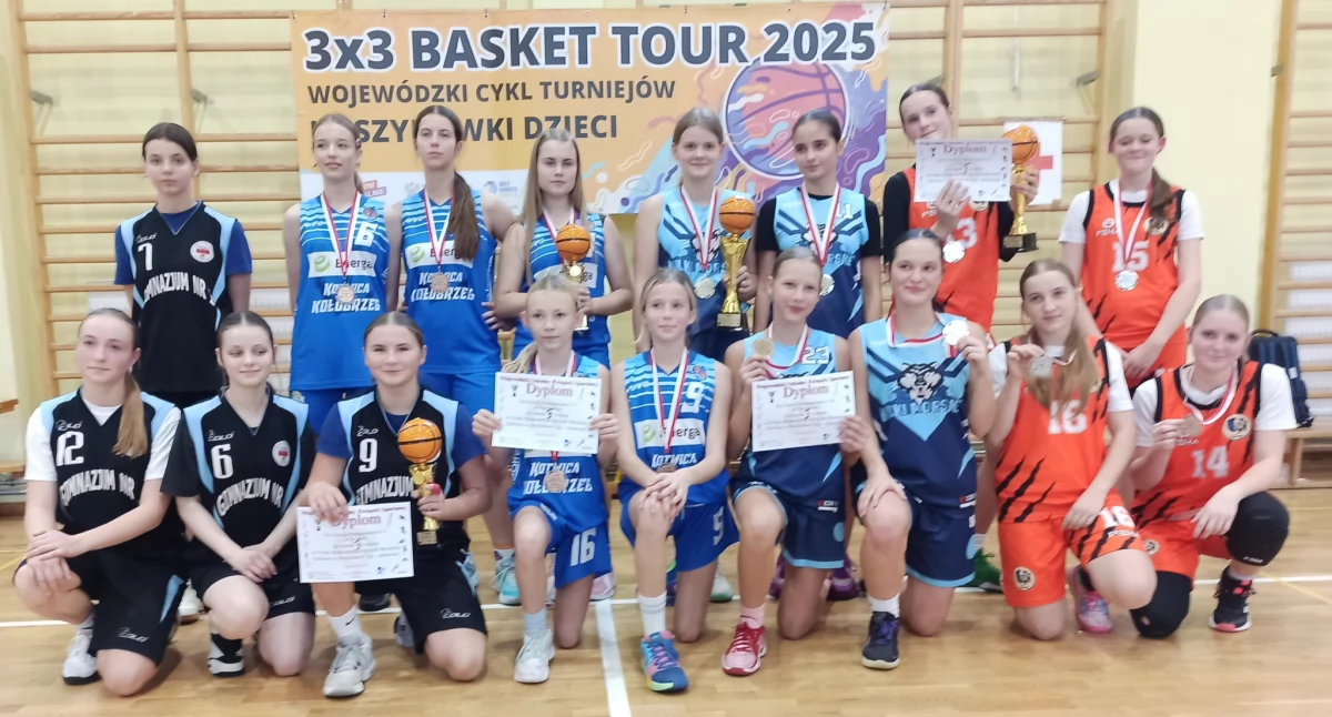 Gryfinianki o jeden punkcik od medalu w Mistrzostwach Województwa w Koszykówce 3x3