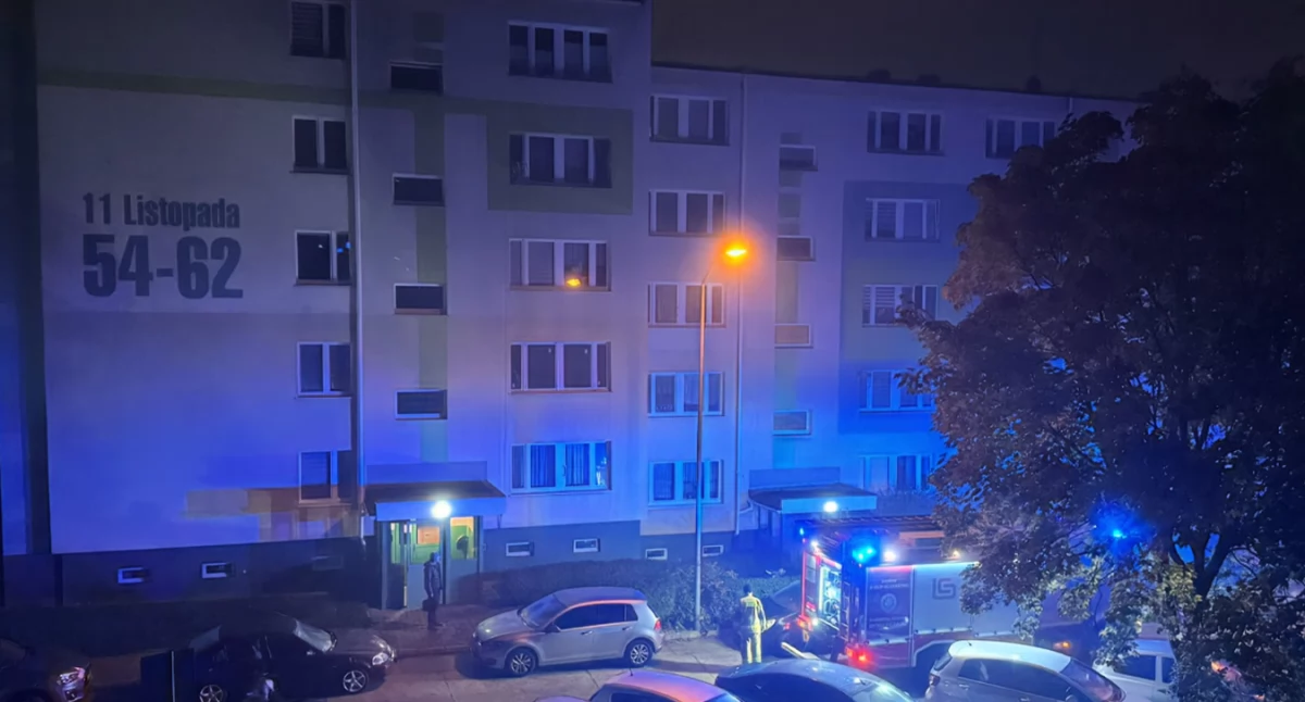 Poranna pobudka strażaków