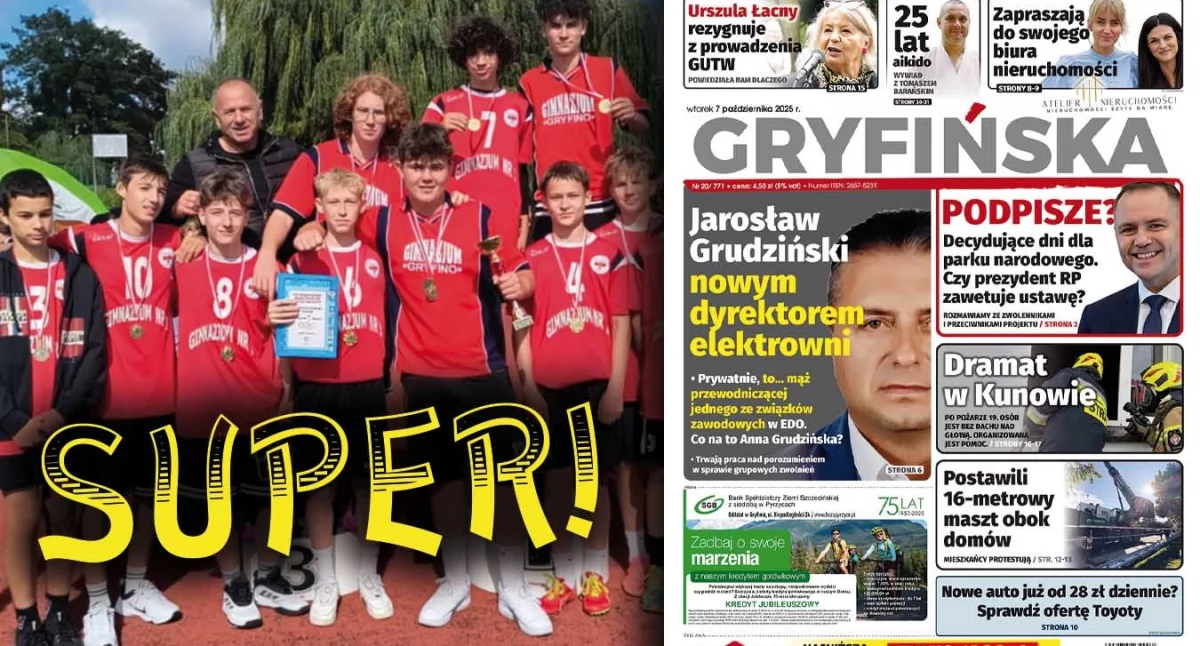Worek medali dla uczniów SP 3 Gryfino!