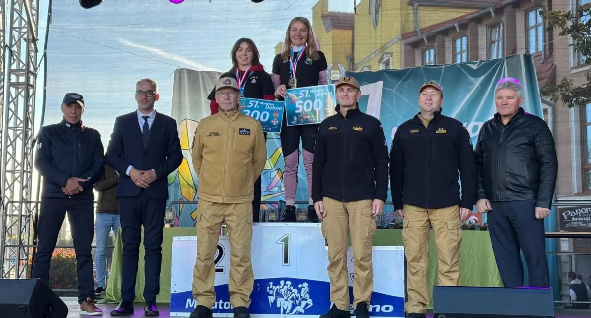 Beata Białek mistrzynią kraju strażaczek w maratonie!
