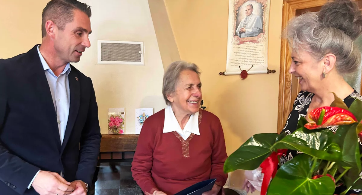 Pani Ludwika obchodzi 90. urodziny!
