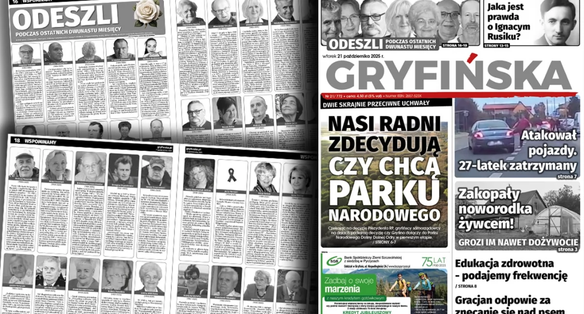 Odeszli podczas ostatnich dwunastu miesięcy. Wspominamy mieszkańców naszego regionu