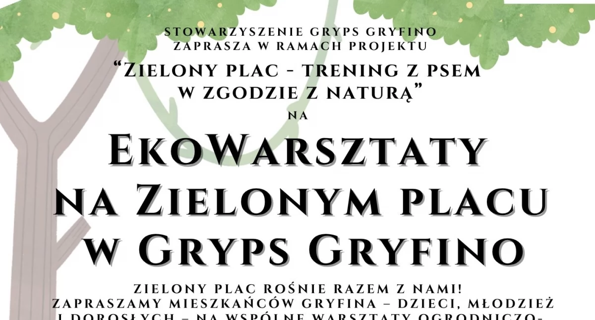 Ekowarsztaty na Zielonym Placu w Gryps Gryfino