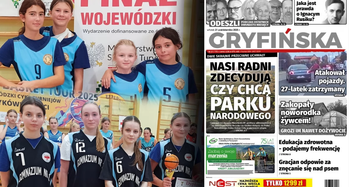 Gryfińskie koszykarki o krok od podium!