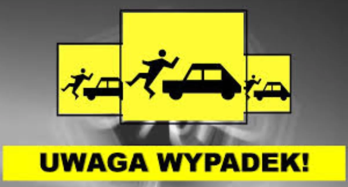 Drogowy wypadek za Baniami