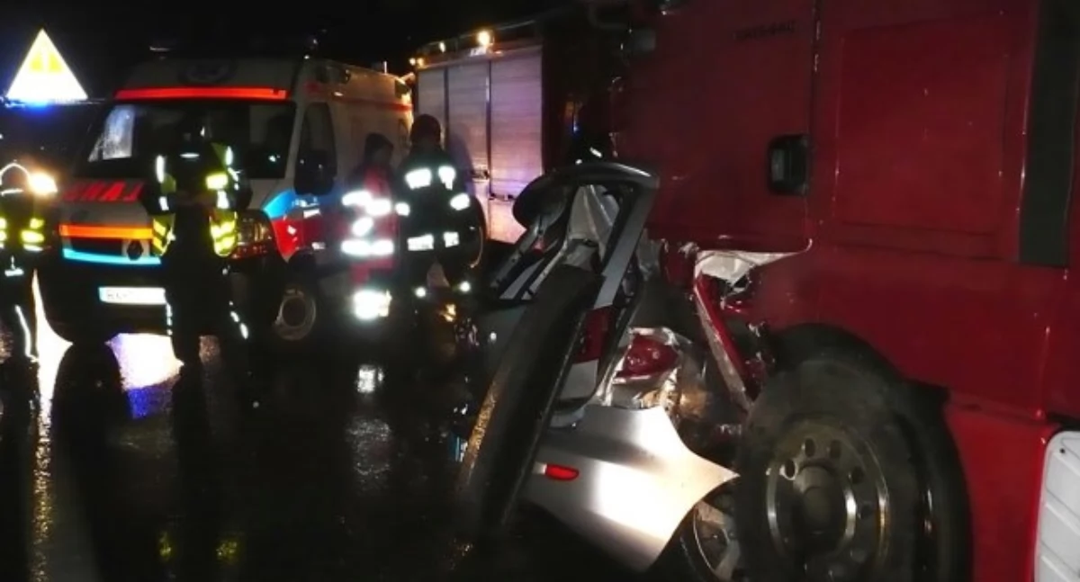 Kierowca, który w sobotę spowodował wypadek za Baniami, był nietrzeźwy