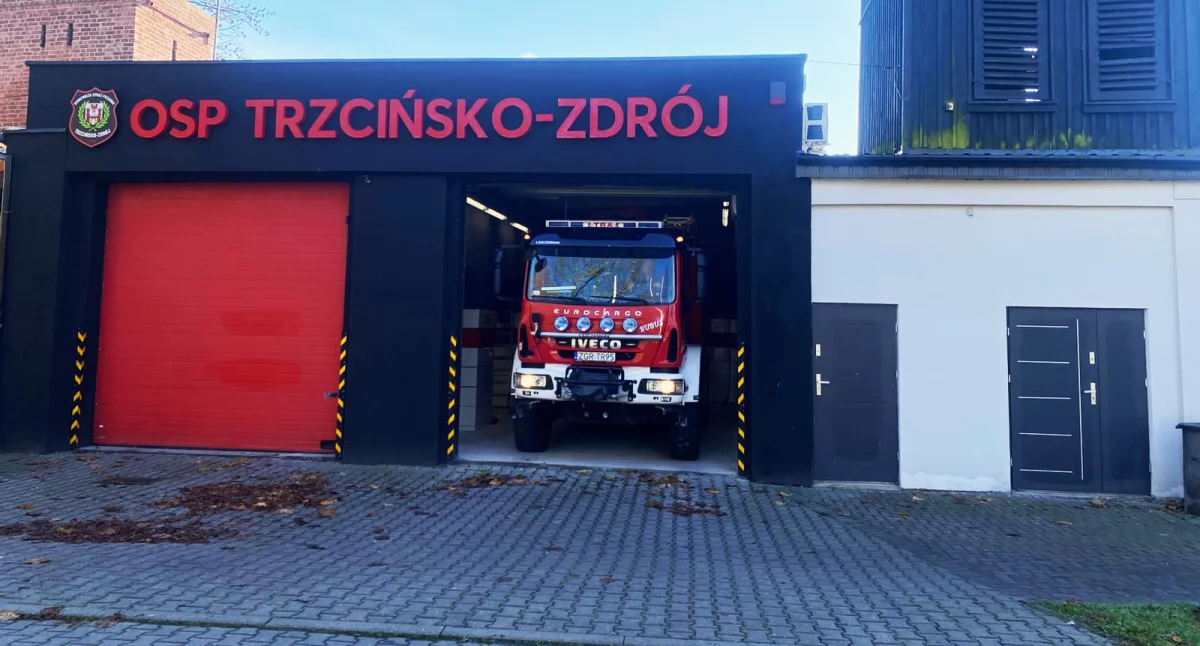 OSP Trzcińsko-Zdrój wyremontowała swoją remizę