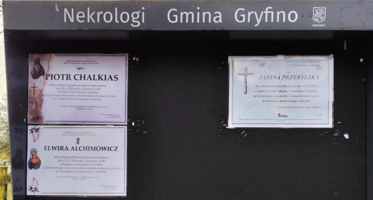 Żegnamy zmarłych z Gryfina, Bań i Widuchowej