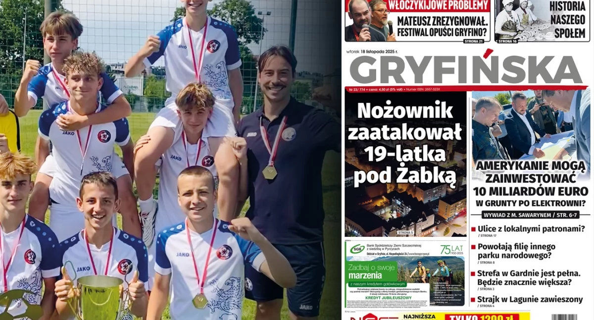 Nikodem Sitarski został wyróżniony w przerwie meczu kadry Polski!