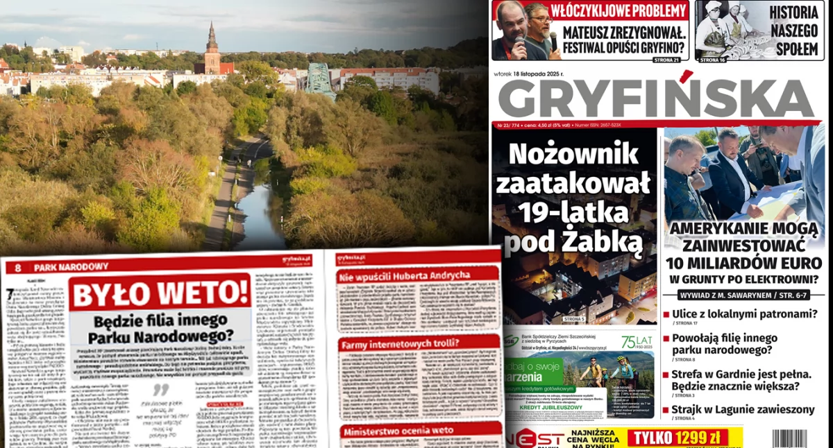 O parku narodowym w Gryfińskiej