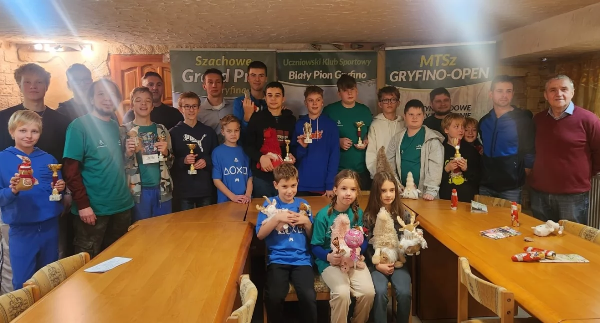 Na koniec roku zagrały rodziny szachowe
