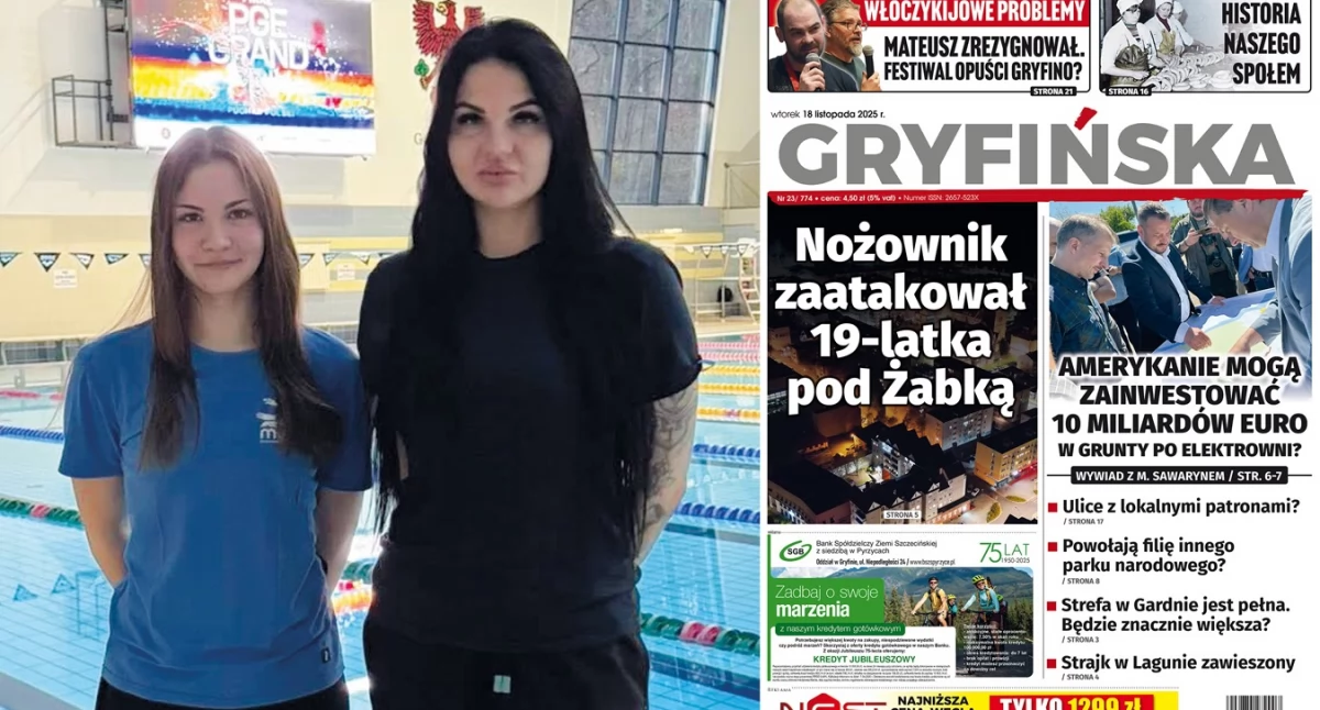 Julia Świeboda pływała w telewizji