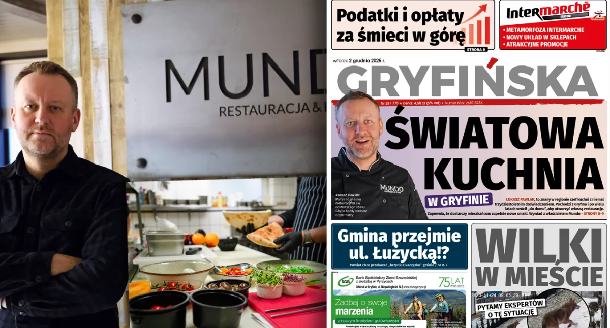 Wrócił, by zdobyć żołądki gryfinian
